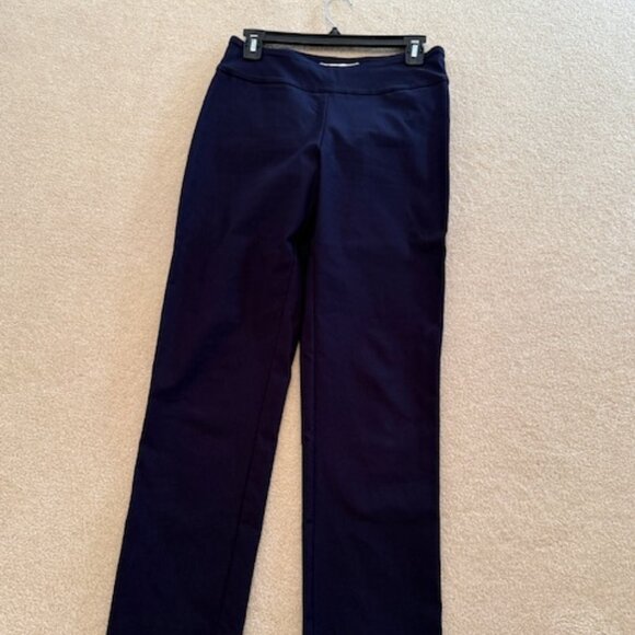 Sarah Campbell well-made quality navy pants, size 6 - Picture 1 of 10